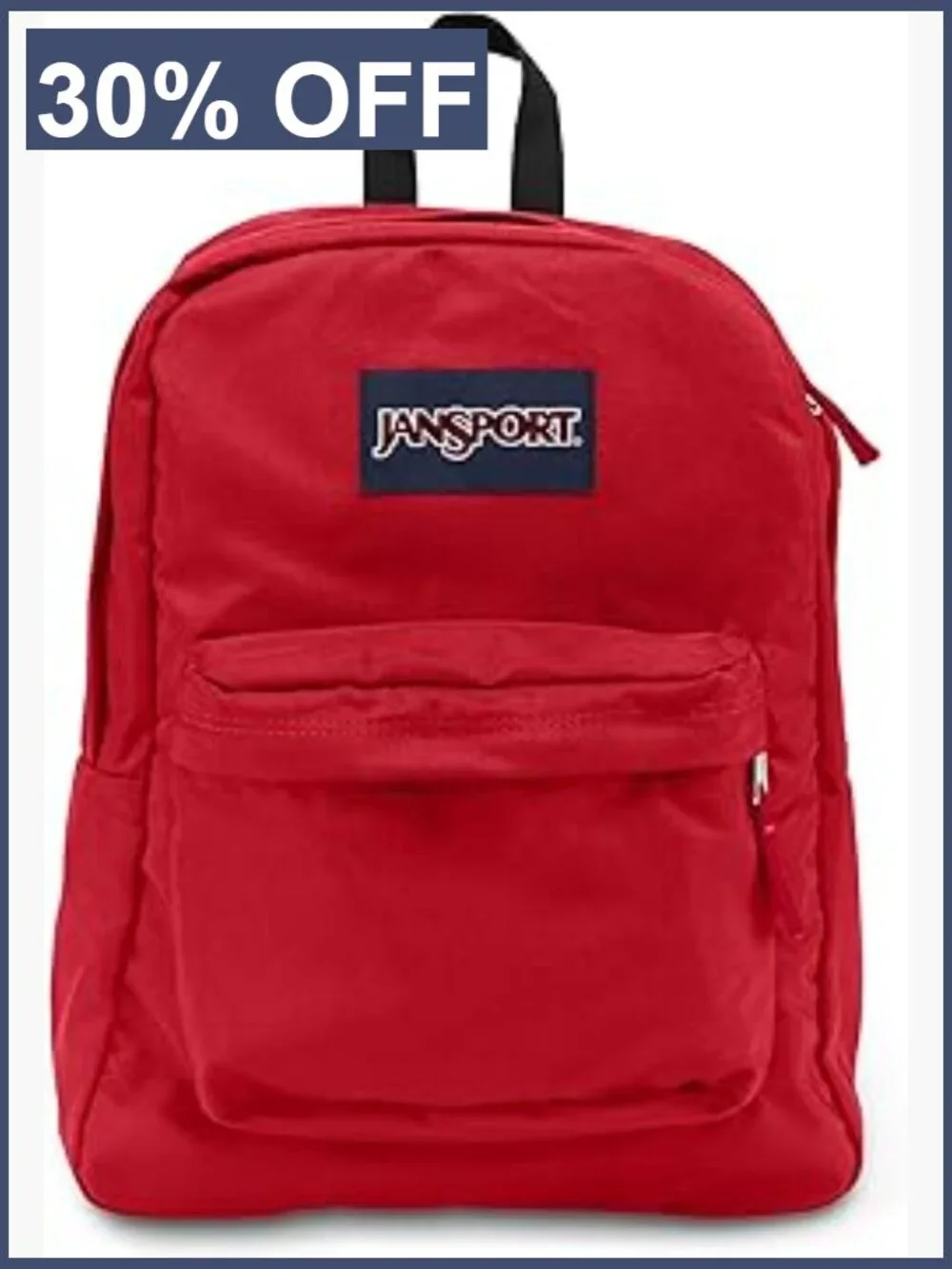 Durable Lightweight Bookbag with Front Utility Pocket and Organizer